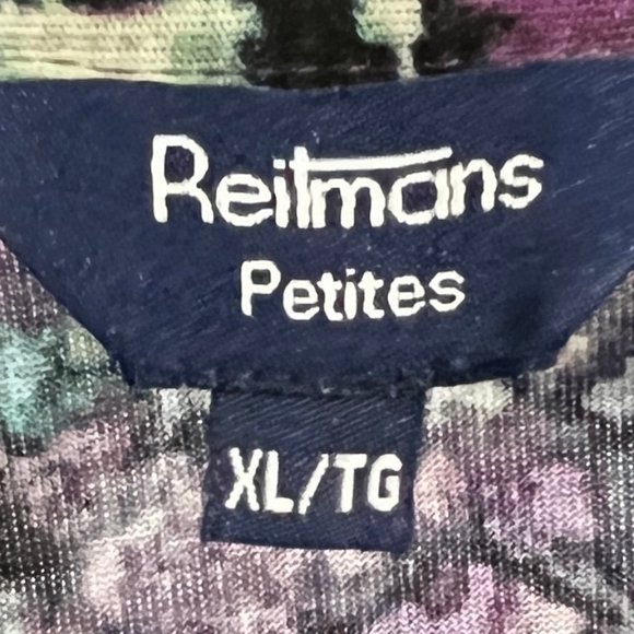 Reitmans Button Down Blouse, Size XL Petite - Picture 4 of 4